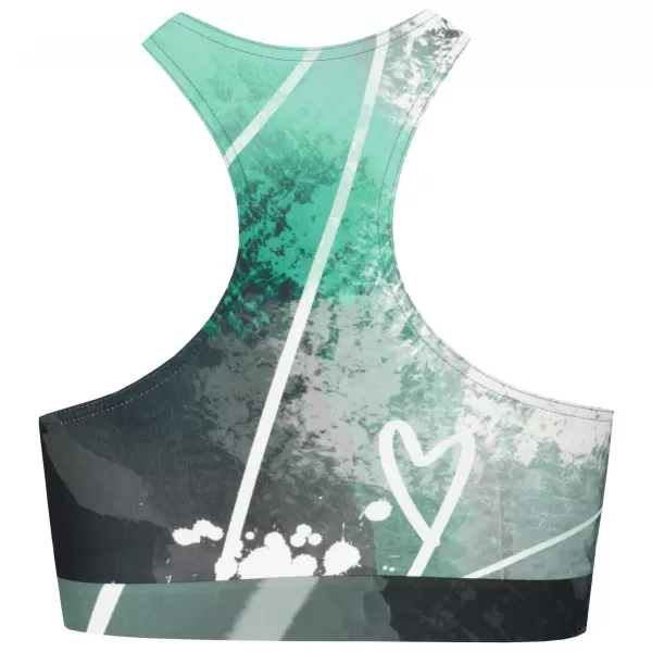  Dámská sportovní podprsenka premium ALTISPORT VOJ/ALW017POD01 TYRKYSOVÁ 