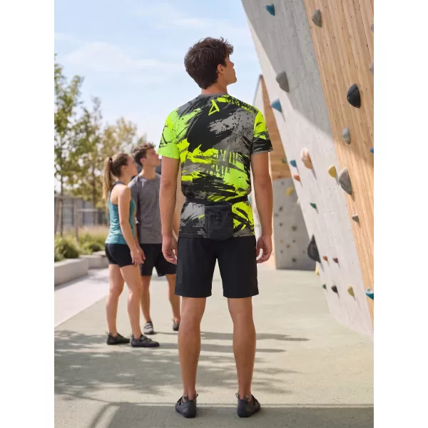 Pánské funkční triko premium ALTISPORT VOJ/ALM014TR01 ČERNOZELENÁ 