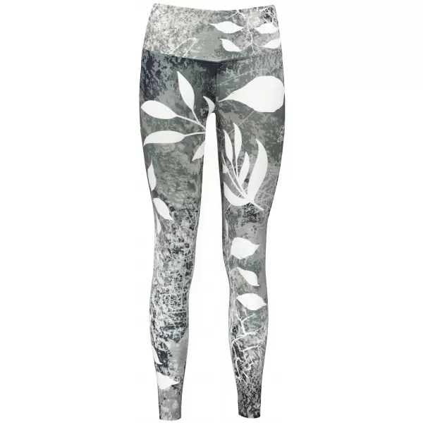  Dámské dlouhé legíny premium ALTISPORT VOJ/ALW020LEG01 ČERNOBÍLÁ 
