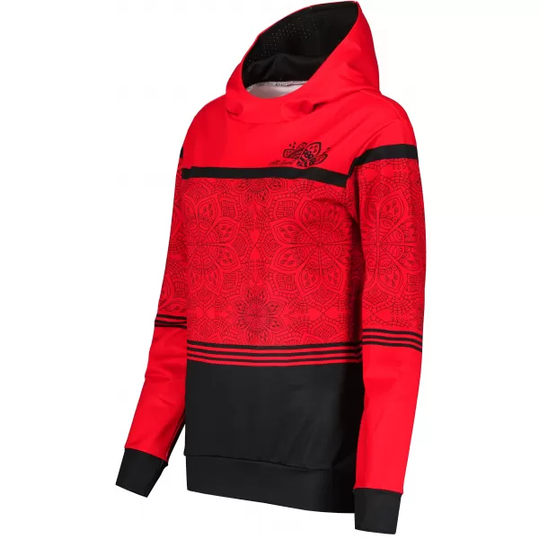  Dámská mikina premium ALTISPORT VOJ/ALW023MI01 ČERVENÁ 