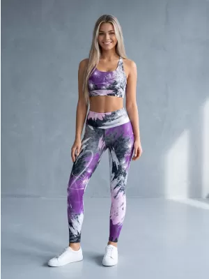 Dámské dlouhé legíny premium ALTISPORT VOJ/ALW016LEG01 FIALOVÁ