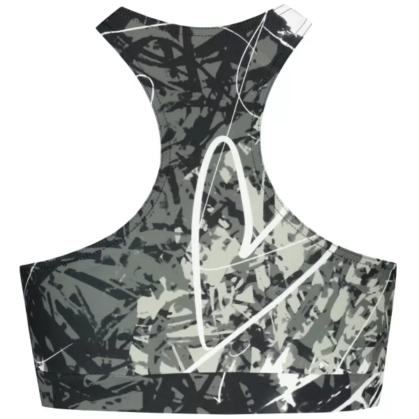  Dámská sportovní podprsenka premium ALTISPORT VOJ/ALW018POD01 ČERNOBÍLÁ 