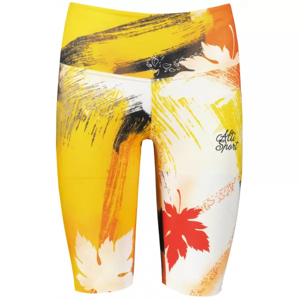  Dámské legíny nad kolena premium ALTISPORT VOJ/ALW019LEG02 ORANŽOVÁ 