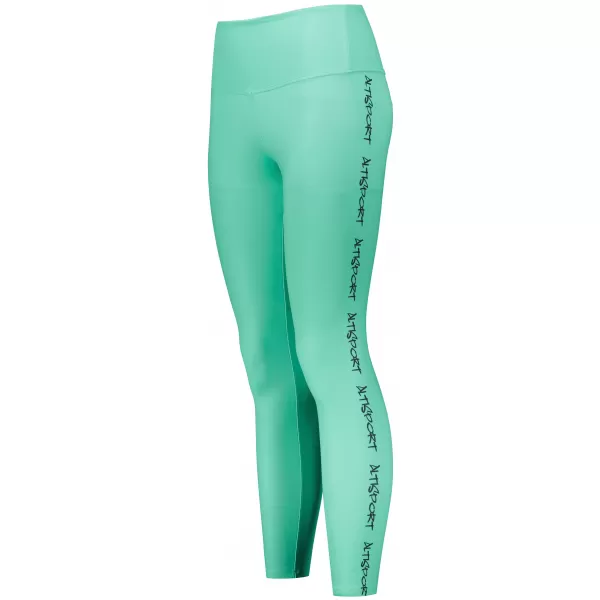 Dámské dlouhé legíny premium ALTISPORT VOJ/ALW021LEG01 TYRKYSOVÁ 