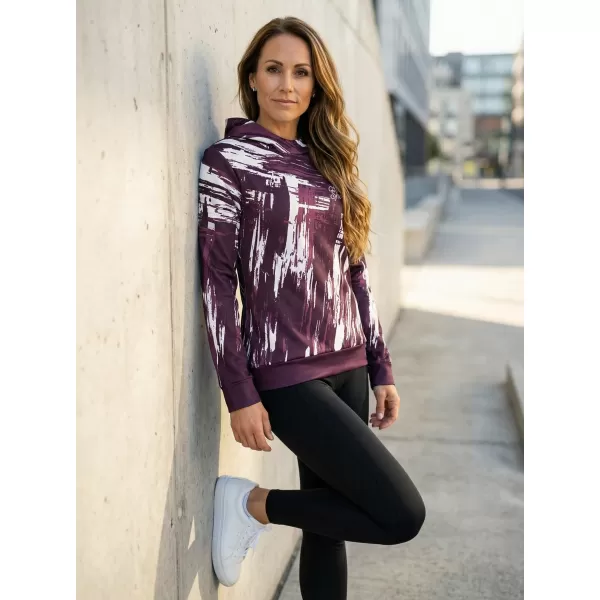  Dámská funkční mikina premium ALTISPORT VOJ/ALW010MI01 FIALOVÁ 