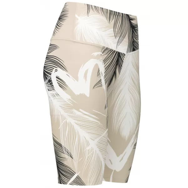  Dámské legíny nad kolena premium ALTISPORT VOJ/ALW001LEG02 HNĚDÁ 