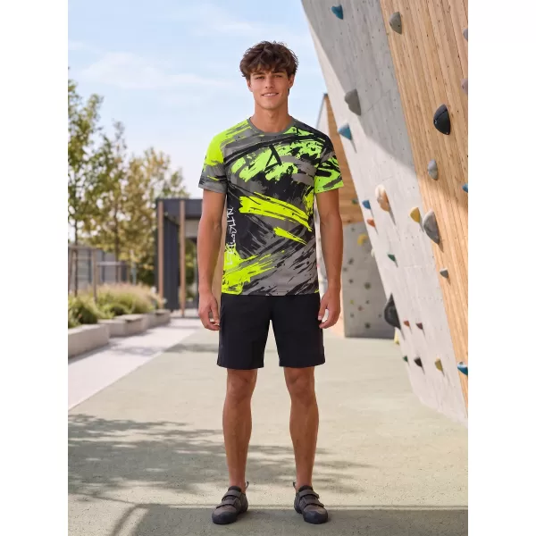  Pánské funkční triko premium ALTISPORT VOJ/ALM014TR01 ČERNOZELENÁ 