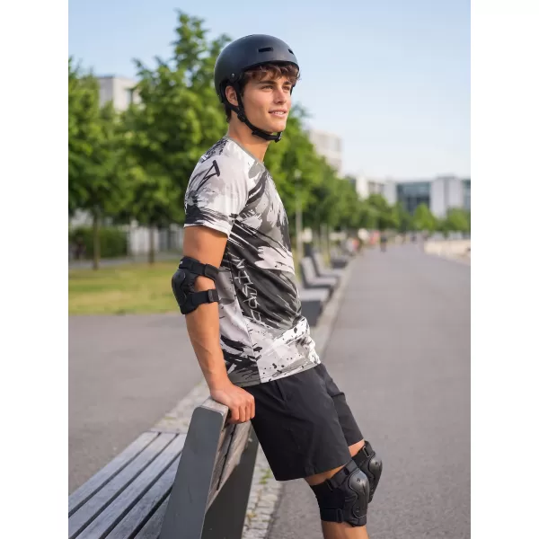  Pánské funkční triko premium ALTISPORT VOJ/ALM014TR01 ČERNOŠEDÁ 