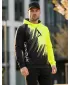 Pánská funkční mikina premium ALTISPORT VOJ/ALM006MI01 ČERNOŽLUTÁ