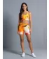 Dámské krátké legíny premium ALTISPORT VOJ/ALW019LEG03 ORANŽOVÁ