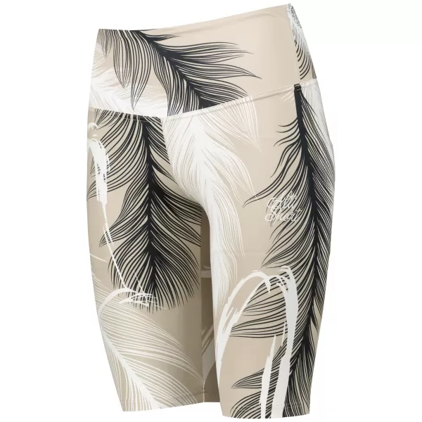  Dámské legíny nad kolena premium ALTISPORT VOJ/ALW001LEG02 HNĚDÁ 