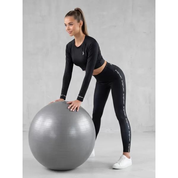  Dámské dlouhé legíny premium ALTISPORT VOJ/ALW021LEG01 ČERNÁ 