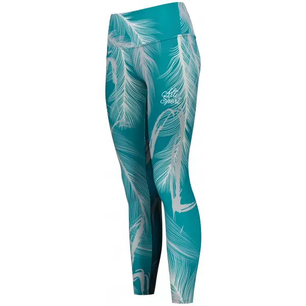  Dámské dlouhé legíny premium ALTISPORT VOJ/ALW001LEG01 EMERALD 