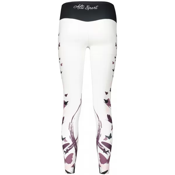  Dámské dlouhé legíny premium ALTISPORT VOJ/ALW022LEG01 BÍLÁ 