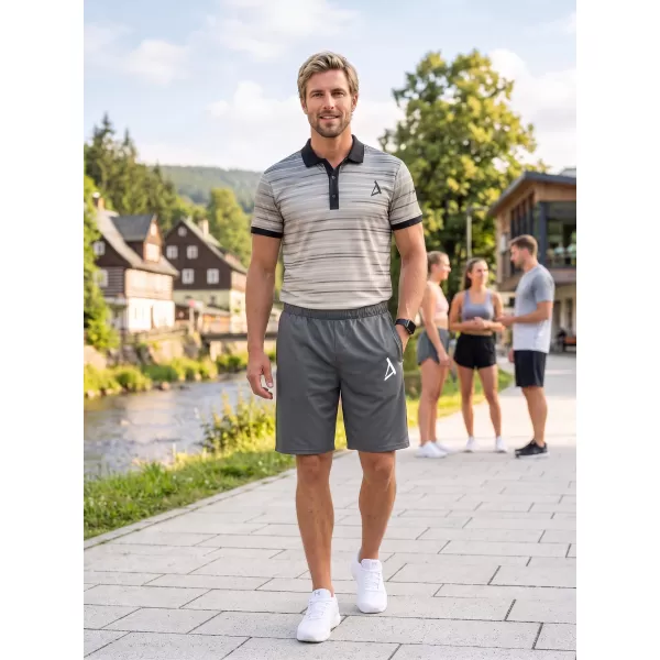  Pánské funkční kraťasy premium ALTISPORT VOJ/ALM013KRA01 ŠEDÁ 