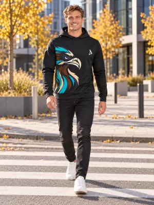 Pánská funkční mikina premium ALTISPORT VOJ/ALM029MI01 ČERNOMODRÁ