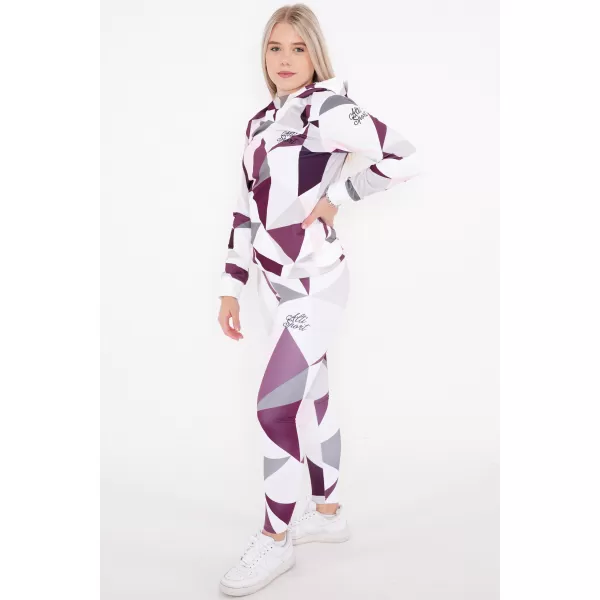  Dámská funkční mikina premium ALTISPORT VOJ/ALW007MI01 BÍLÁ 