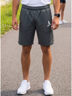 Pánské funkční kraťasy premium ALTISPORT VOJ/ALM021KRA01 ŠEDÁ