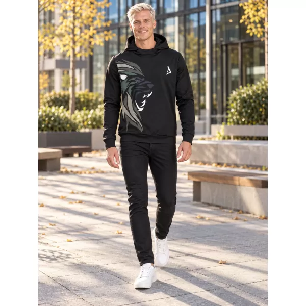  Pánská funkční mikina premium ALTISPORT VOJ/ALM029MI01 ČERNOBÉŽOVÁ 