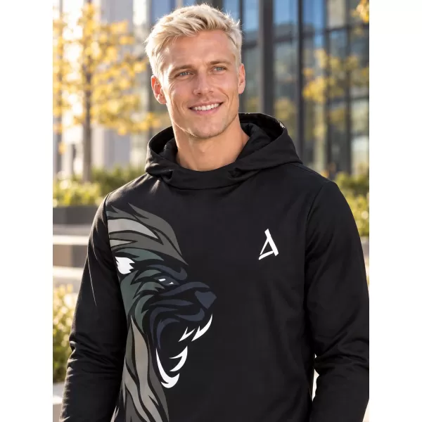  Pánská funkční mikina premium ALTISPORT VOJ/ALM029MI01 ČERNOBÉŽOVÁ 
