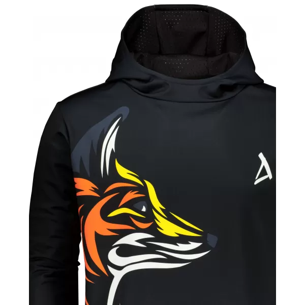  Pánská funkční mikina premium ALTISPORT VOJ/ALM029MI01 ČERNOŽLUTÁ 