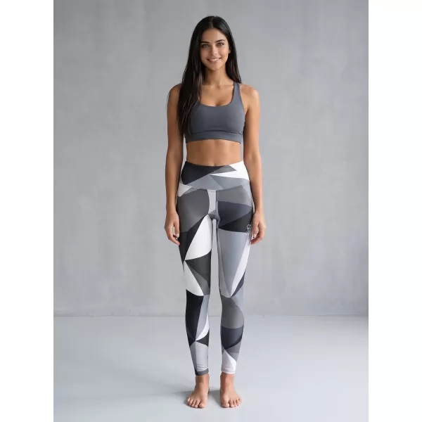  Dámské dlouhé legíny premium ALTISPORT VOJ/ALW007LEG01 ŠEDÁ 