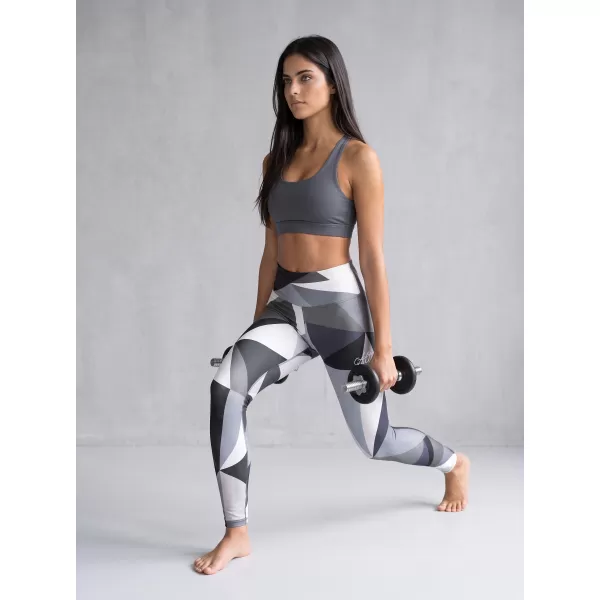  Dámské dlouhé legíny premium ALTISPORT VOJ/ALW007LEG01 ŠEDÁ 