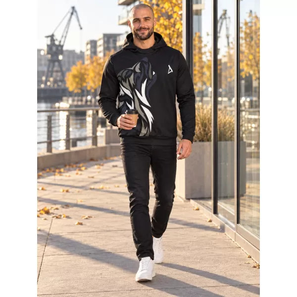  Pánská funkční mikina premium ALTISPORT VOJ/ALM029MI01 ČERNOŠEDÁ 
