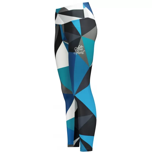  Dámské dlouhé legíny premium ALTISPORT VOJ/ALW007LEG01 PETROLEJOVÁ 