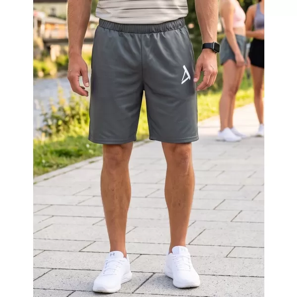  Pánské funkční kraťasy premium ALTISPORT VOJ/ALM013KRA01 ŠEDÁ 