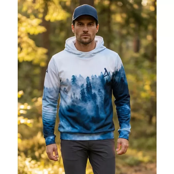  Pánská funkční mikina premium ALTISPORT VOJ/ALM030MI01 MODRÁ 