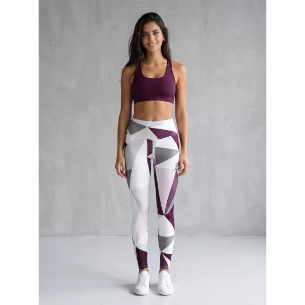  Dámské dlouhé legíny premium ALTISPORT VOJ/ALW007LEG01 BÍLÁ 