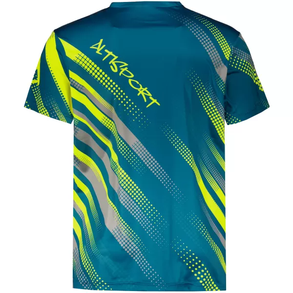  Pánské funkční tričko premium ALTISPORT VOJ/ALM028TR01 PETROLEJOVÁ 