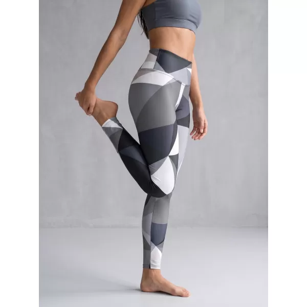  Dámské dlouhé legíny premium ALTISPORT VOJ/ALW007LEG01 ŠEDÁ 