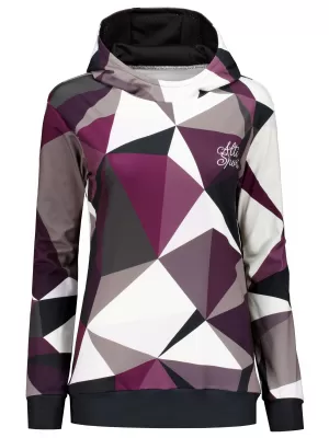 Dámská funkční mikina premium ALTISPORT VOJ/ALW007MI01 FIALOVÁ