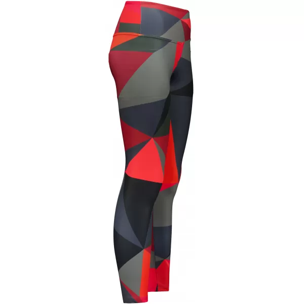  Dámské dlouhé legíny premium ALTISPORT VOJ/ALW007LEG01 ČERVENÁ 