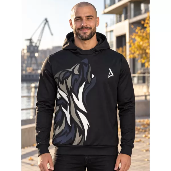  Pánská funkční mikina premium ALTISPORT VOJ/ALM029MI01 ČERNOŠEDÁ 