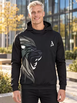 Pánská funkční mikina premium ALTISPORT VOJ/ALM029MI01 ČERNOBÉŽOVÁ