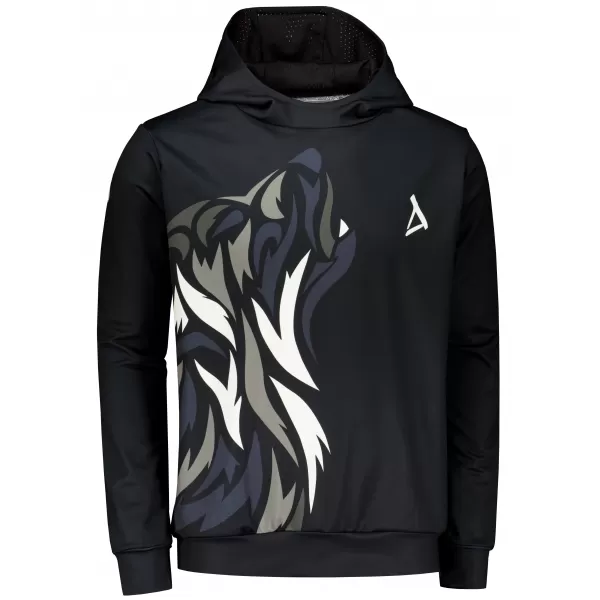  Pánská funkční mikina premium ALTISPORT VOJ/ALM029MI01 ČERNOŠEDÁ 