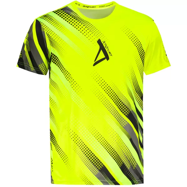  Pánské funkční tričko premium ALTISPORT VOJ/ALM028TR01 NEONOVĚ ŽLUTÁ 