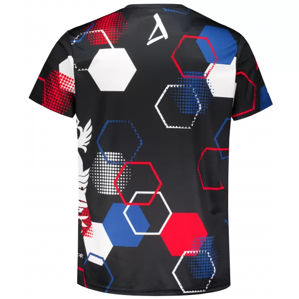  Pánské funkční triko premium ALTISPORT x CZE VOJ/ALM036TR01 HEXA ČERNÁ 