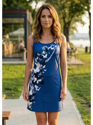 Dámské funkční tílkové šaty premium ALTISPORT VOJ/ALW022SAT01 NAVY