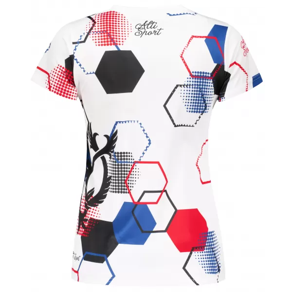  Dámské funkční triko premium ALTISPORT x CZE VOJ/ALW036TR01 HEXA BÍLÁ 