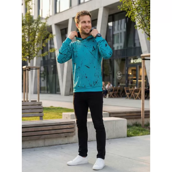  Pánská funkční mikina premium ALTISPORT VOJ/ALM034MI01 EMERALD 