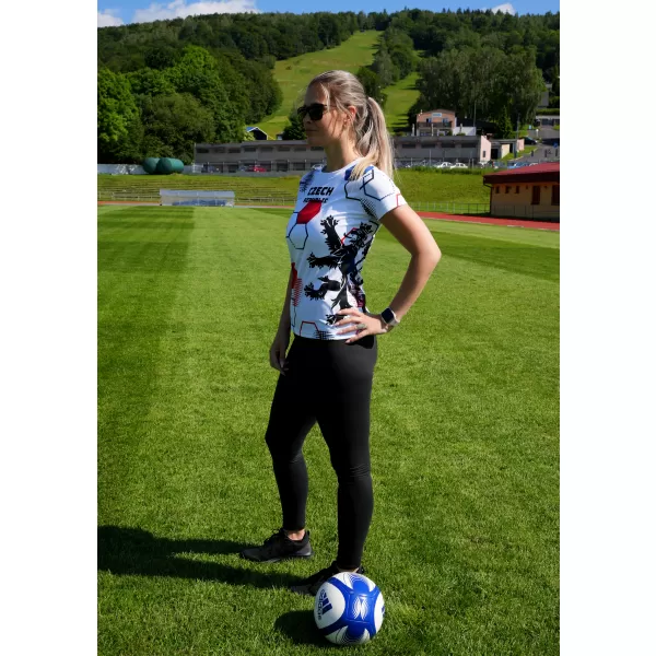  Dámské funkční triko premium ALTISPORT x CZE VOJ/ALW036TR01 HEXA BÍLÁ 
