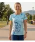 Dámské funkční tričko premium ALTISPORT VOJ/ALW035TR01 FROST MODRÁ