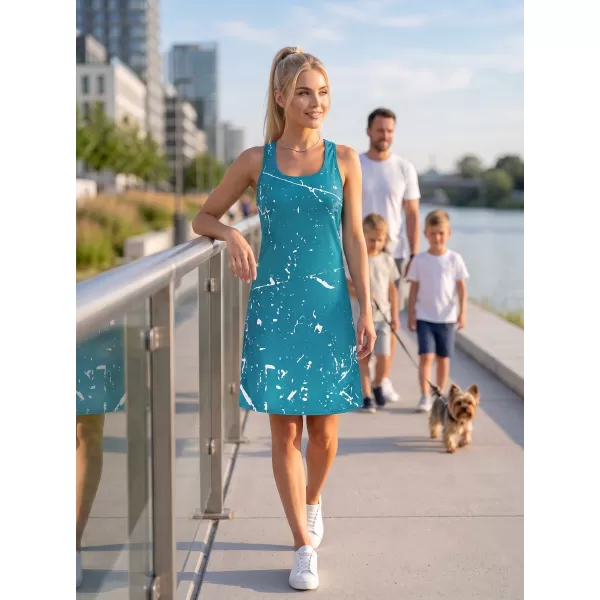  Dámské funkční tílkové šaty premium ALTISPORT VOJ/ALW034SAT01 EMERALD 