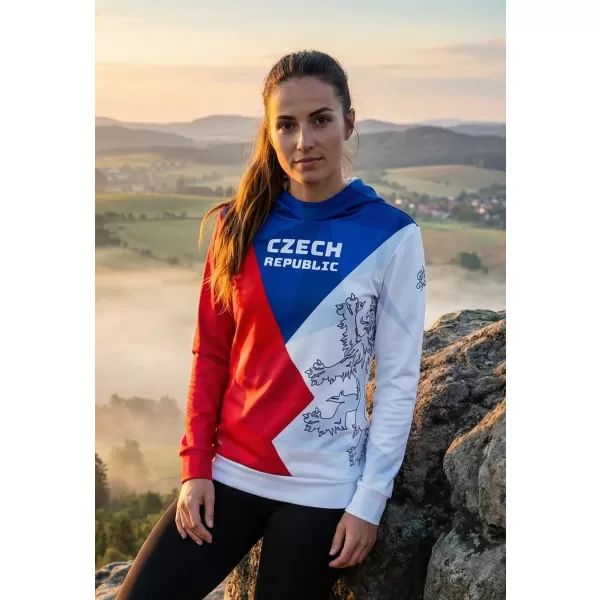  Dámská mikina premium ALTISPORT x CZE VOJ/ALW032MI01 TVARY 