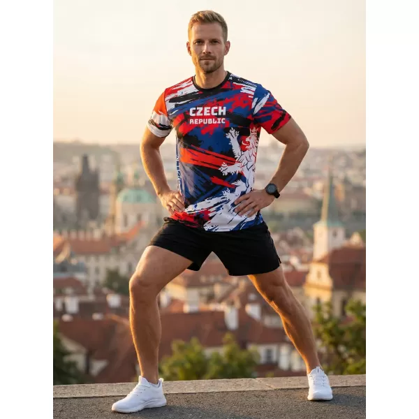  Pánské funkční triko premium ALTISPORT x CZE VOJ/ALM036TR01 CZECH 