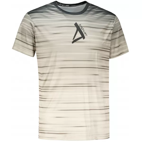  Pánské funkční triko premium ALTISPORT VOJ/ALM031TR01 ČERNÁ/HNĚDÁ 